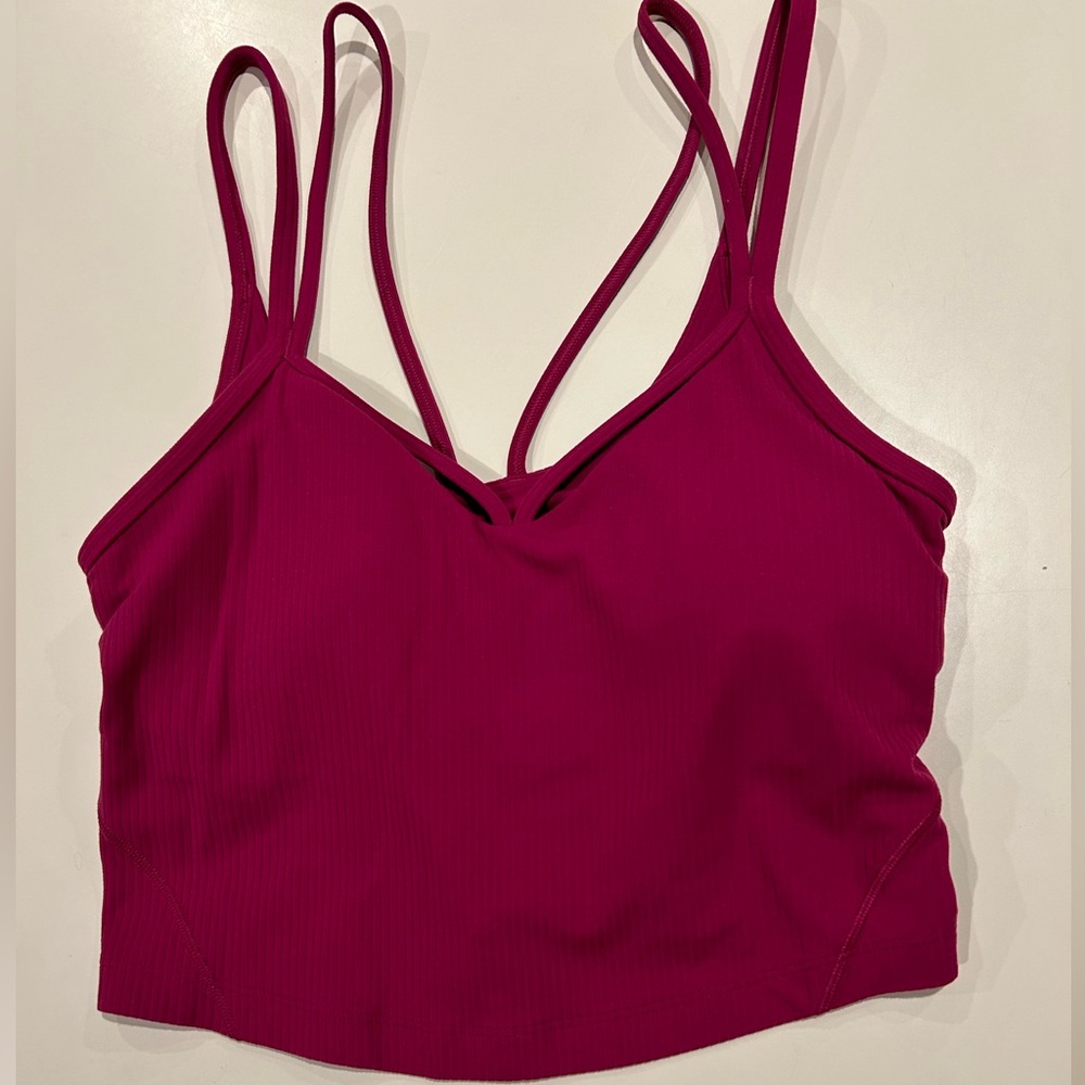 Lululemon Align Strappy Ribbed Tank
Top. Size 4.